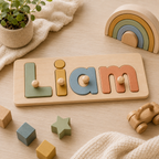 Name Puzzle — פאזל שם מעץ בהתאמה אישית