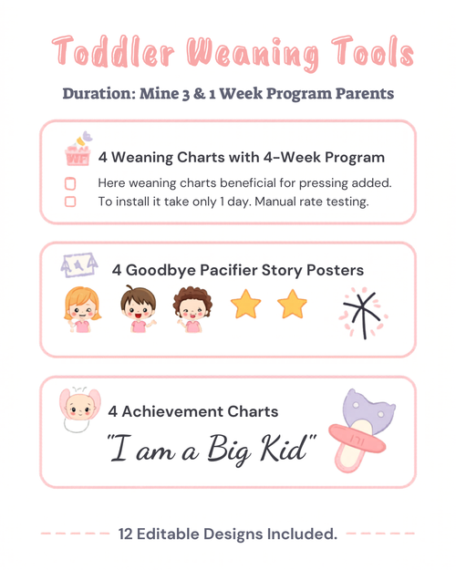 Kids Printables Bundle 🌈 —  טבלאות תגמול וסדר יום