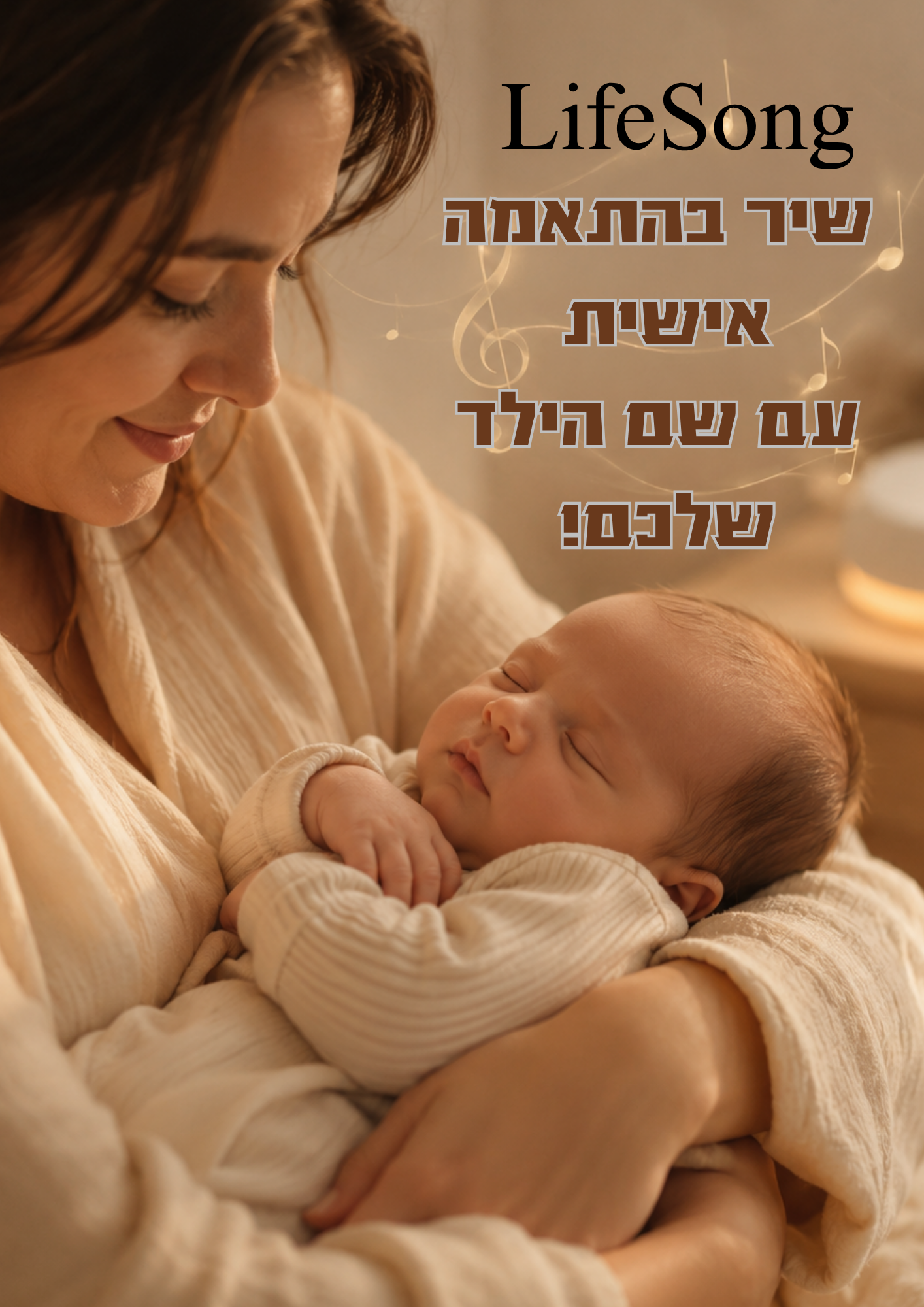 Lifesong — שיר אישי לתינוק שלך | מתנה מקורית ומרגשת