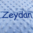 שמיכת תינוק עם שם בהתאמה אישית - Personalized Name Blanket
