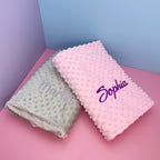 שמיכת תינוק עם שם בהתאמה אישית - Personalized Name Blanket